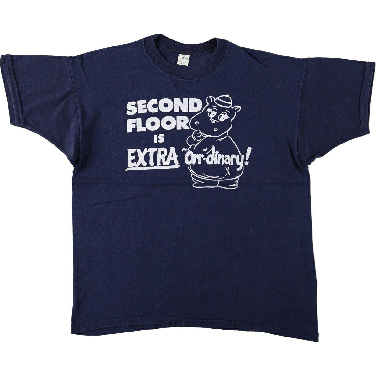 MAYO SPRUCE/メイヨースプルース メッセージプリントTシャツ
