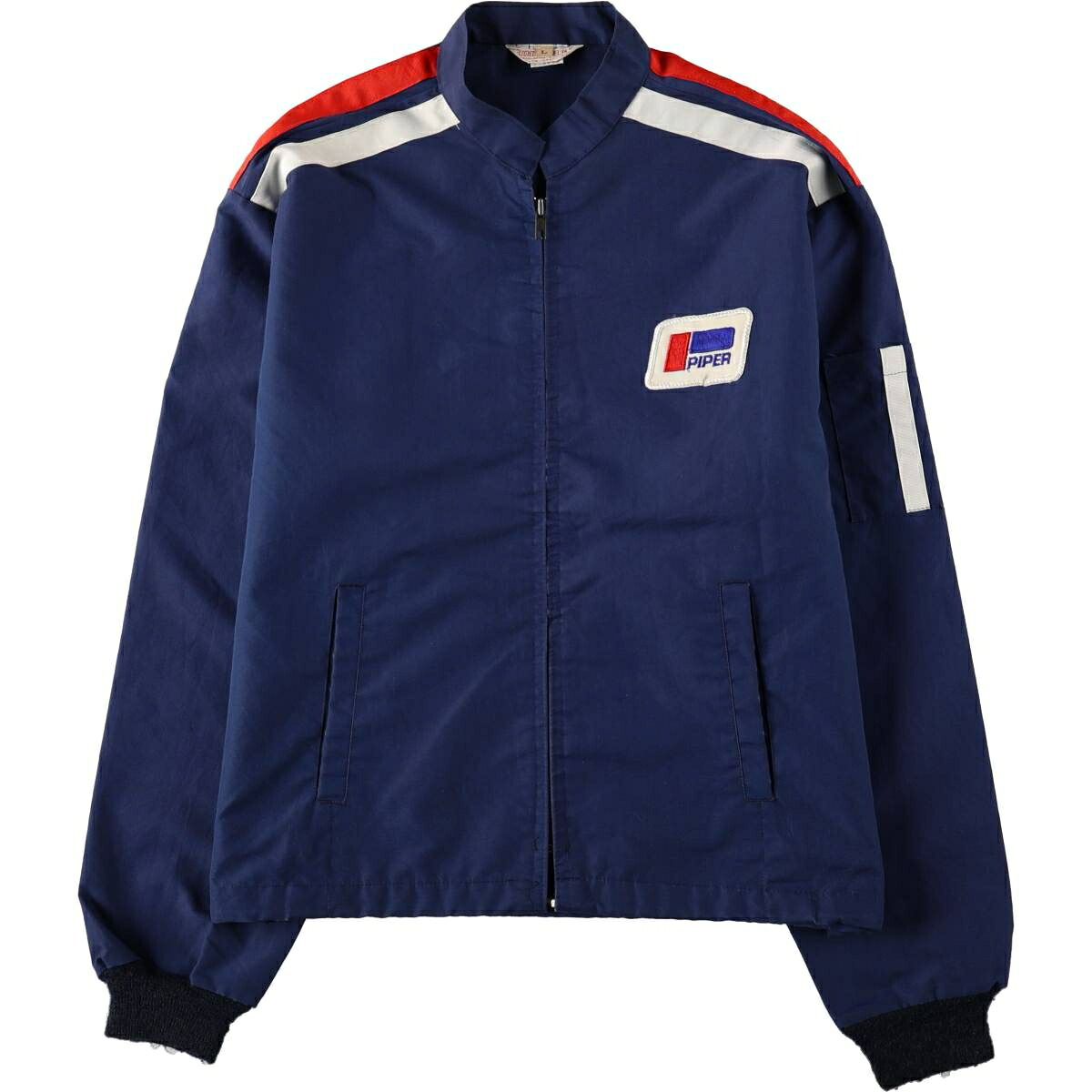 FLIGHT APPAREL IND PIPER AIRCRAFT パイパーエアクラフト ジップアップジャケット