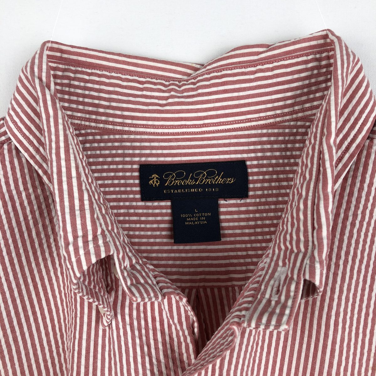 Brooks Brothers/ブルックスブラザーズ 半袖 ボタンダウン ストライプシャツ