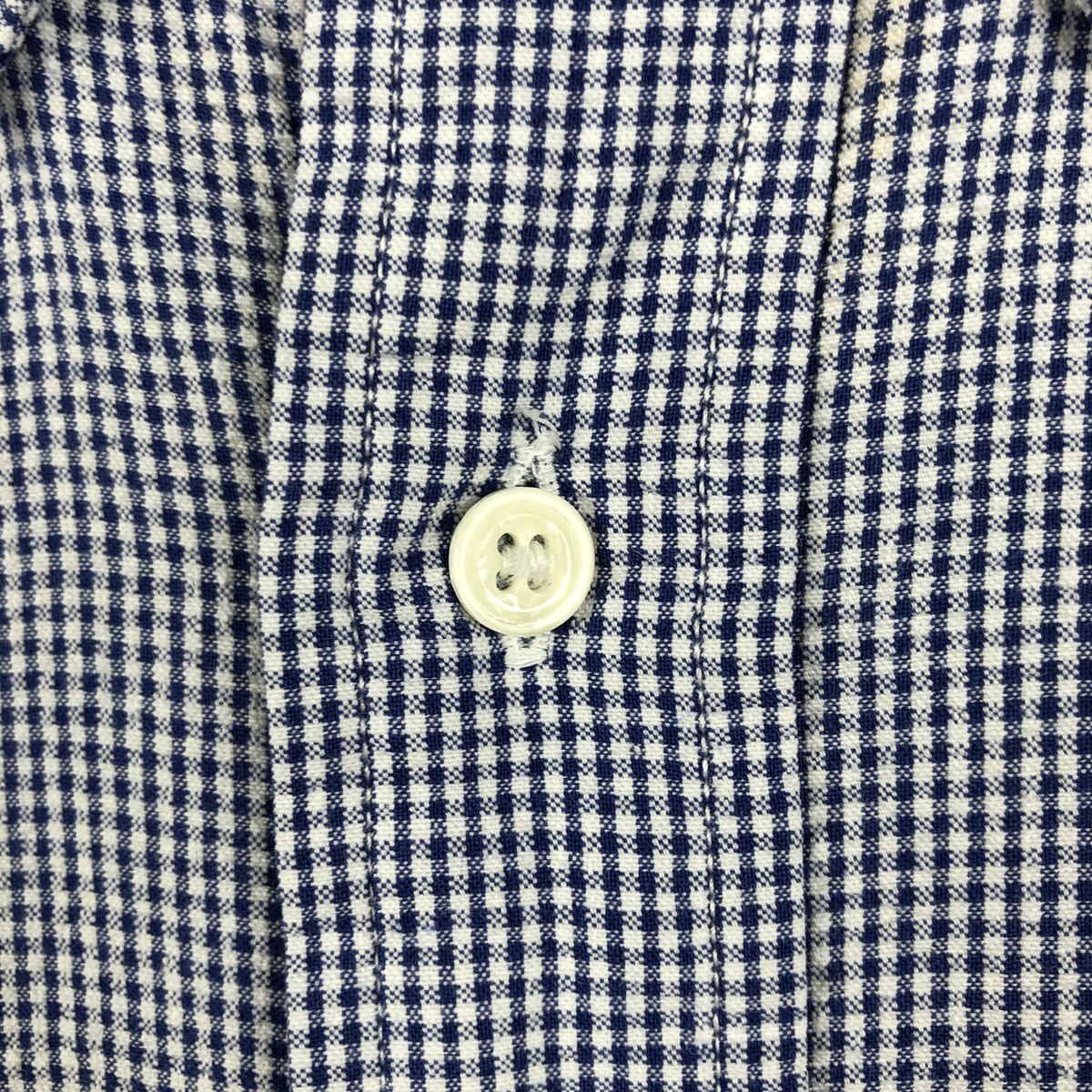 Brooks Brothers/ブルックスブラザーズ Est.1818 半袖 ボタンダウン チェックシャツ