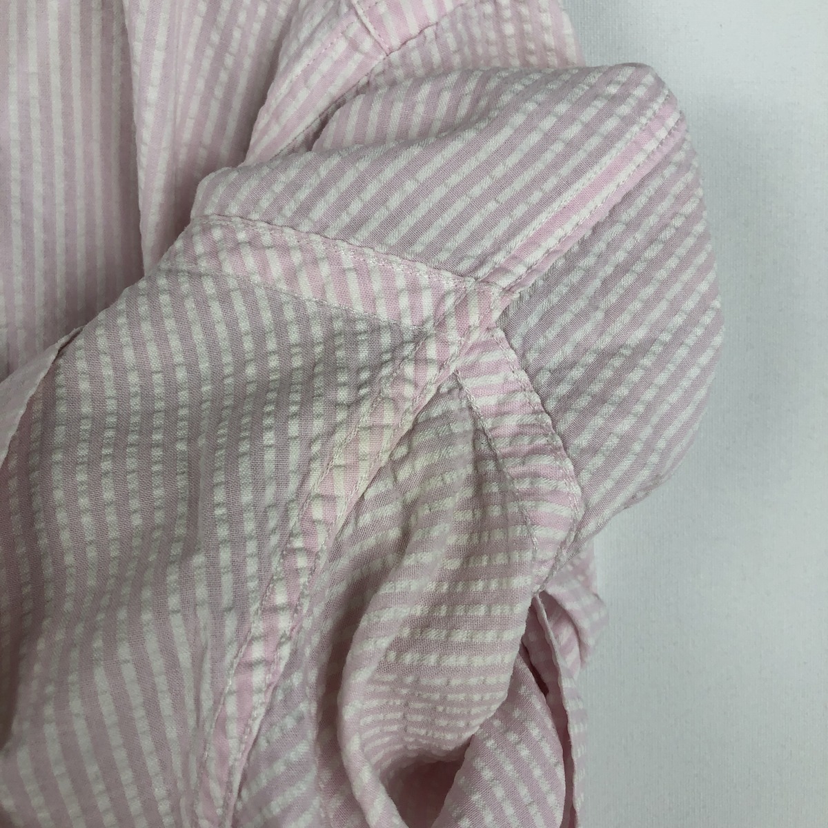 Brooks Brothers/ブルックスブラザーズ Est.1818 半袖 ボタンダウン ストライプシャツ