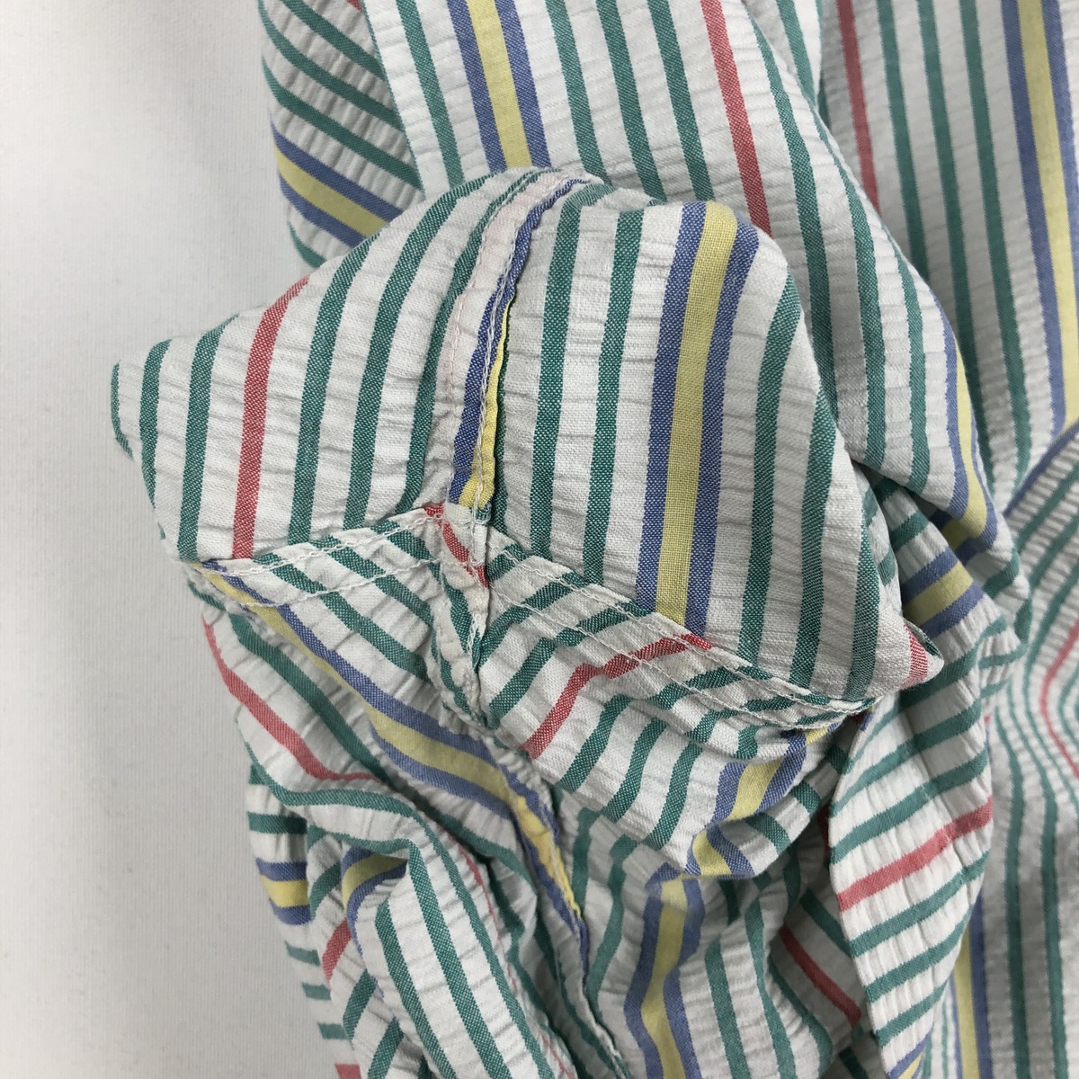 Brooks Brothers/ブルックスブラザーズ Est.1818 半袖 ボタンダウン ストライプシャツ