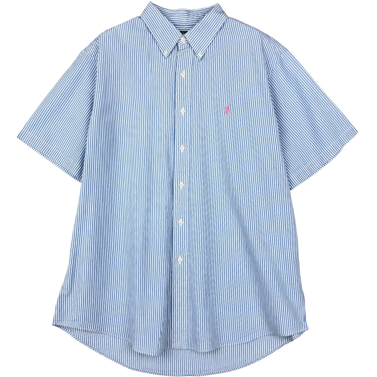 Ralph Lauren/ラルフローレン POLO by Ralph Lauren CUSTOM FIT 長袖 ボタンダウンストライプシャツ