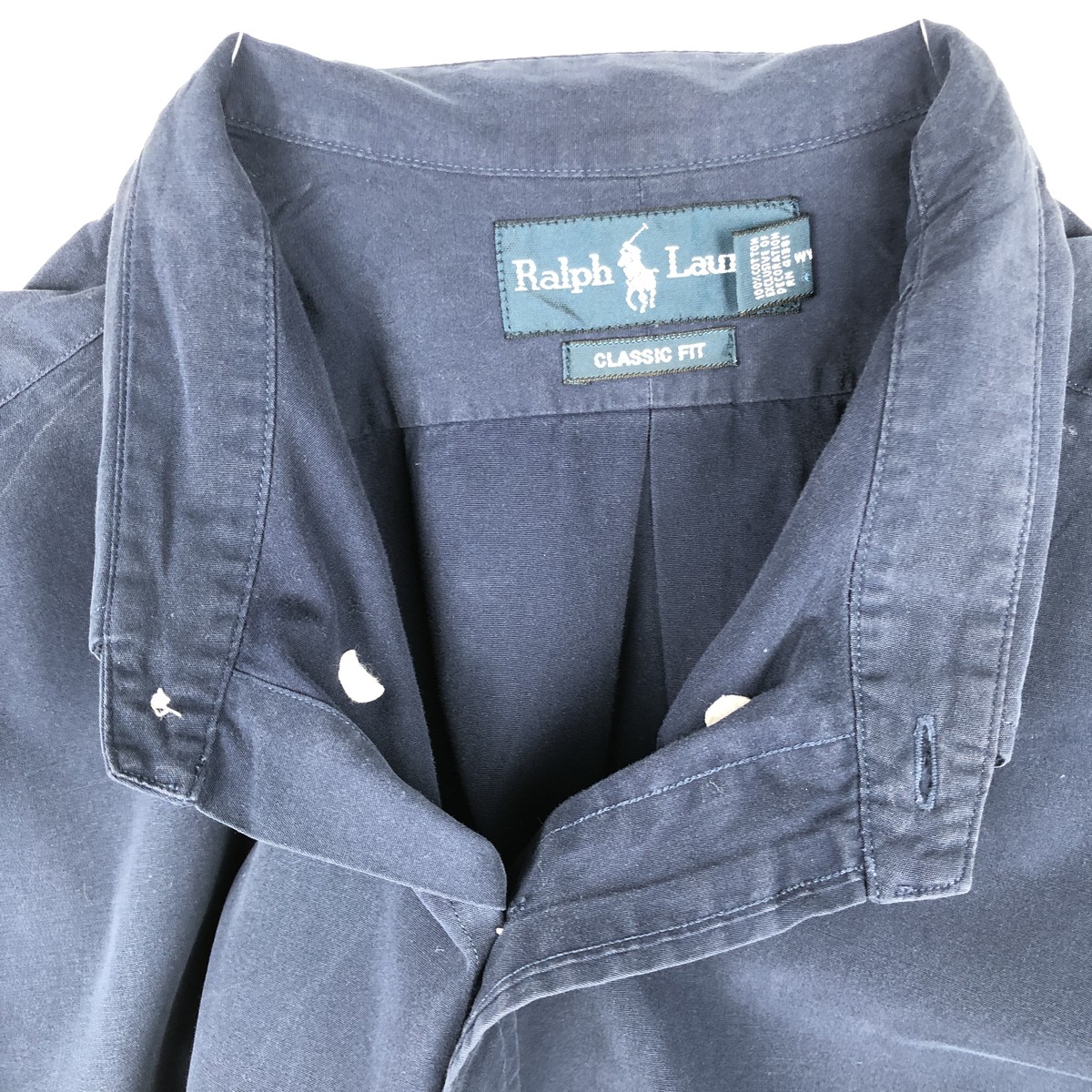 Ralph Lauren/ラルフローレン CLASSIC FIT クラシックフィット 半袖 ボタンダウンシャツ