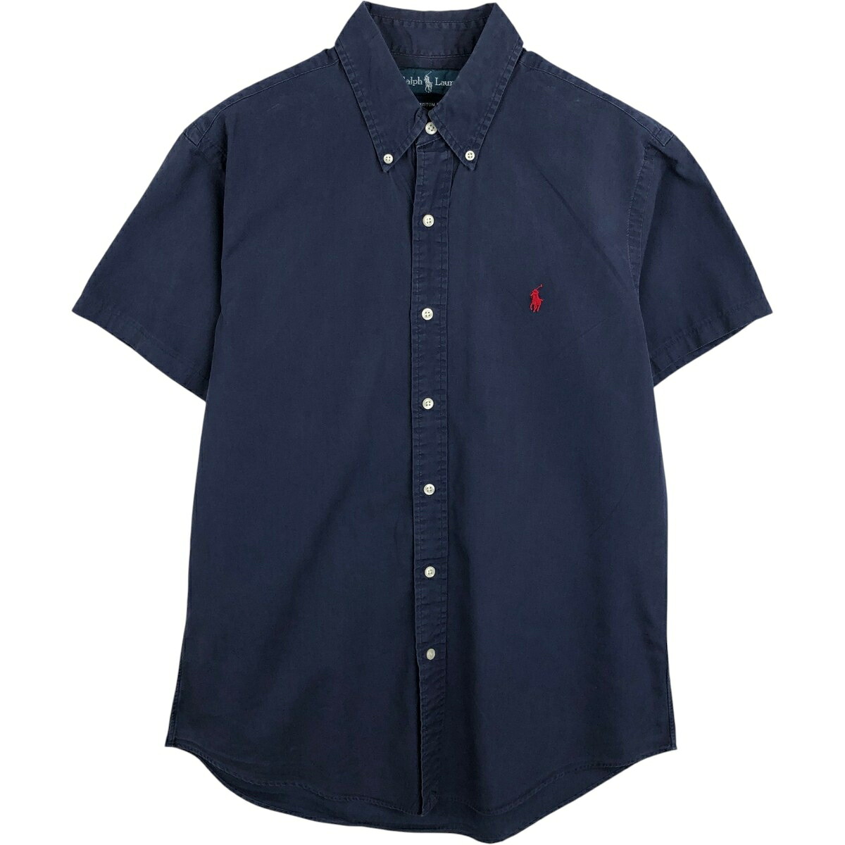 Ralph Lauren/ラルフローレン CUSTOM FIT 半袖 ボタンダウンシャツ