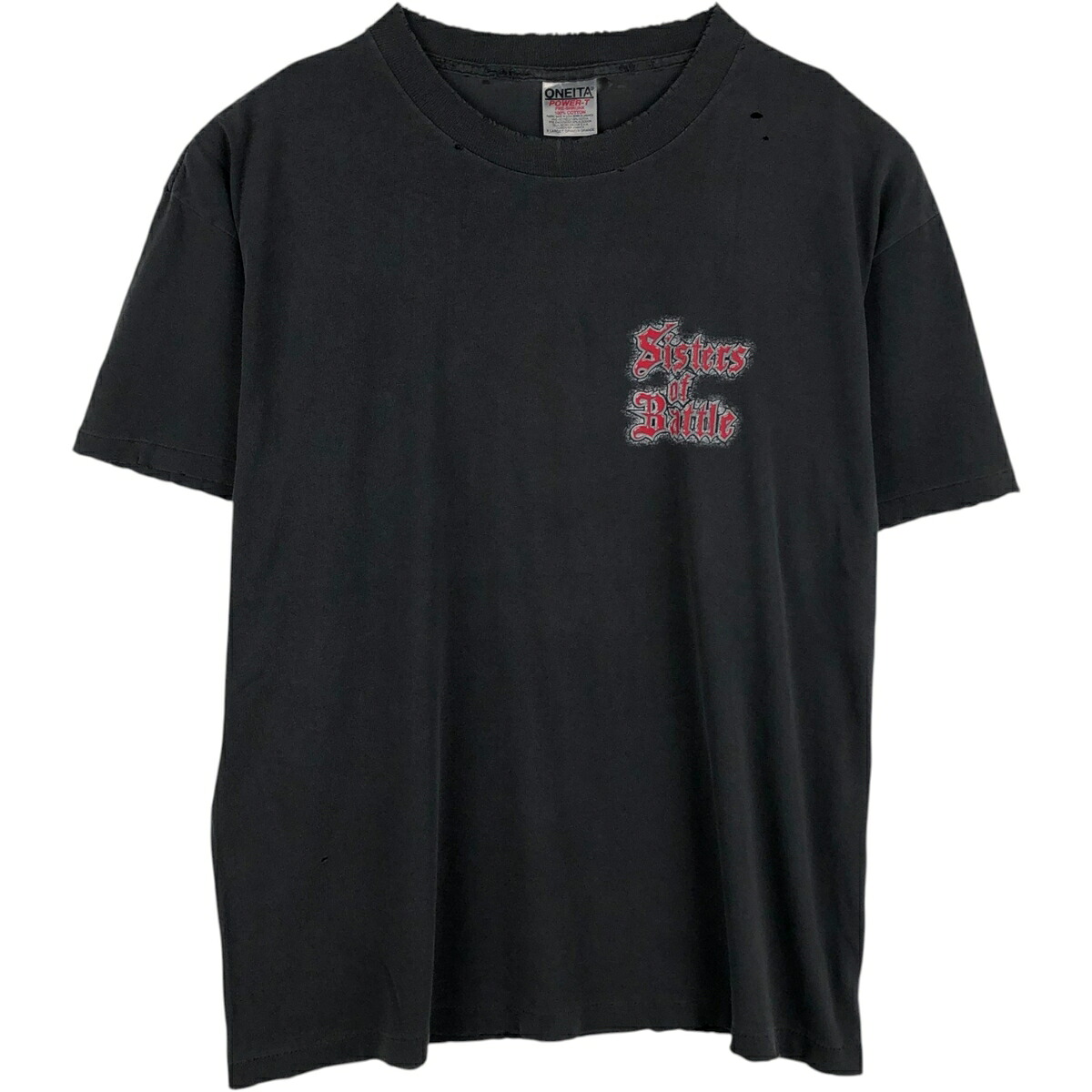 ONEITA/オニータ Sisters Battle プリントTシャツ