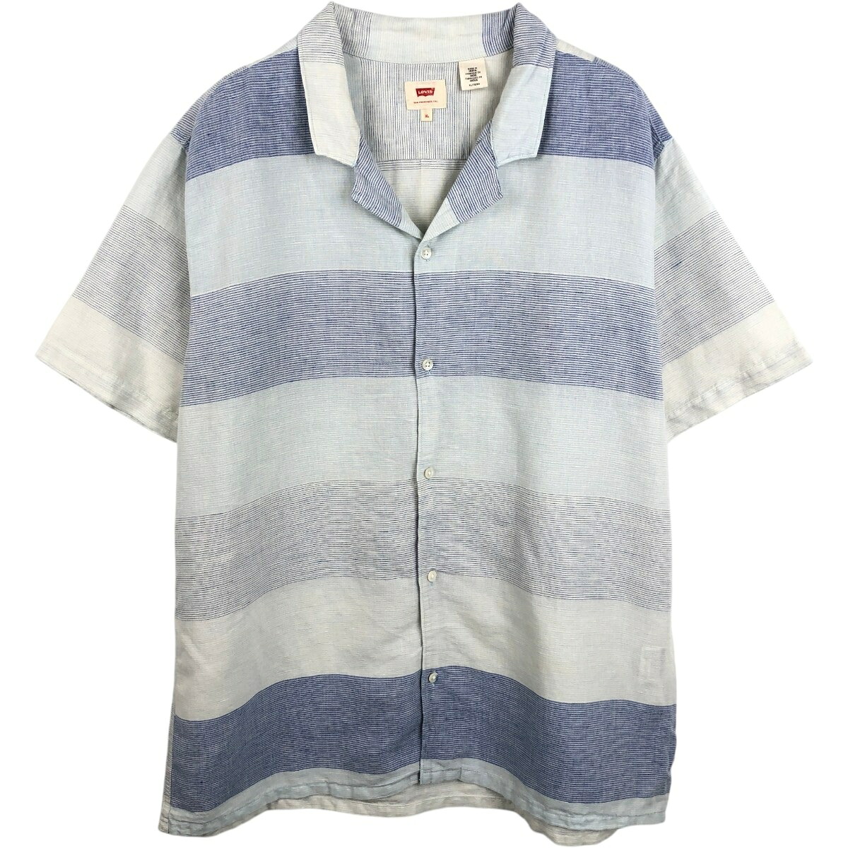 Levi's/リーバイス 半袖 オープンカラー リネンシャツ