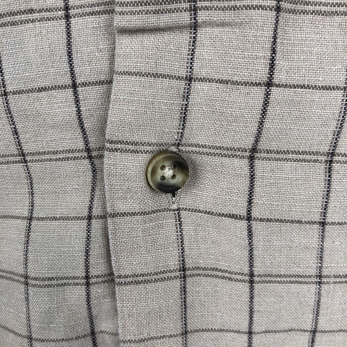 DOCKERS/ドッカーズ 半袖 オープンカラー リネンシャツ
