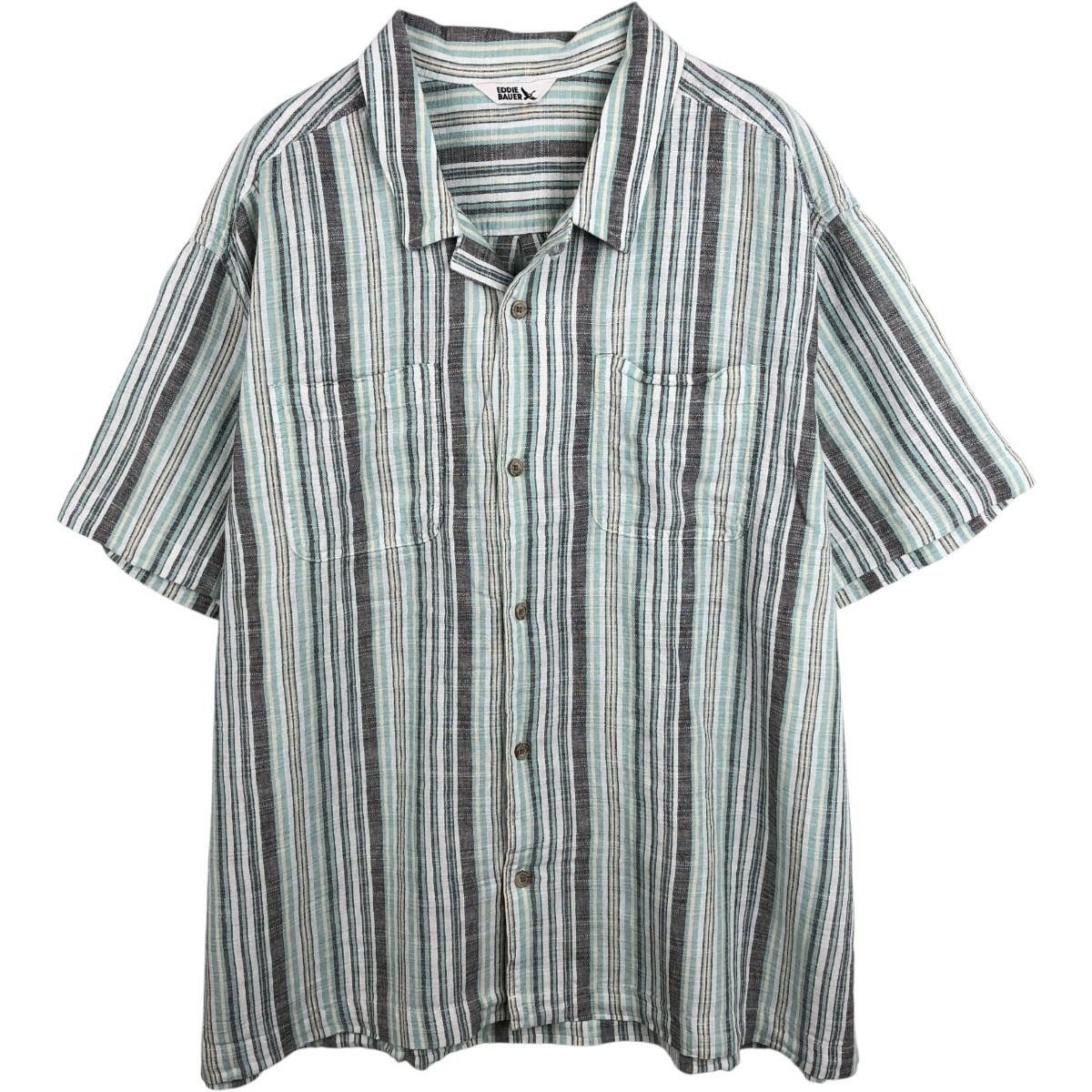 Eddie Bauer/エディーバウアー 半袖 ヘンプシャツ