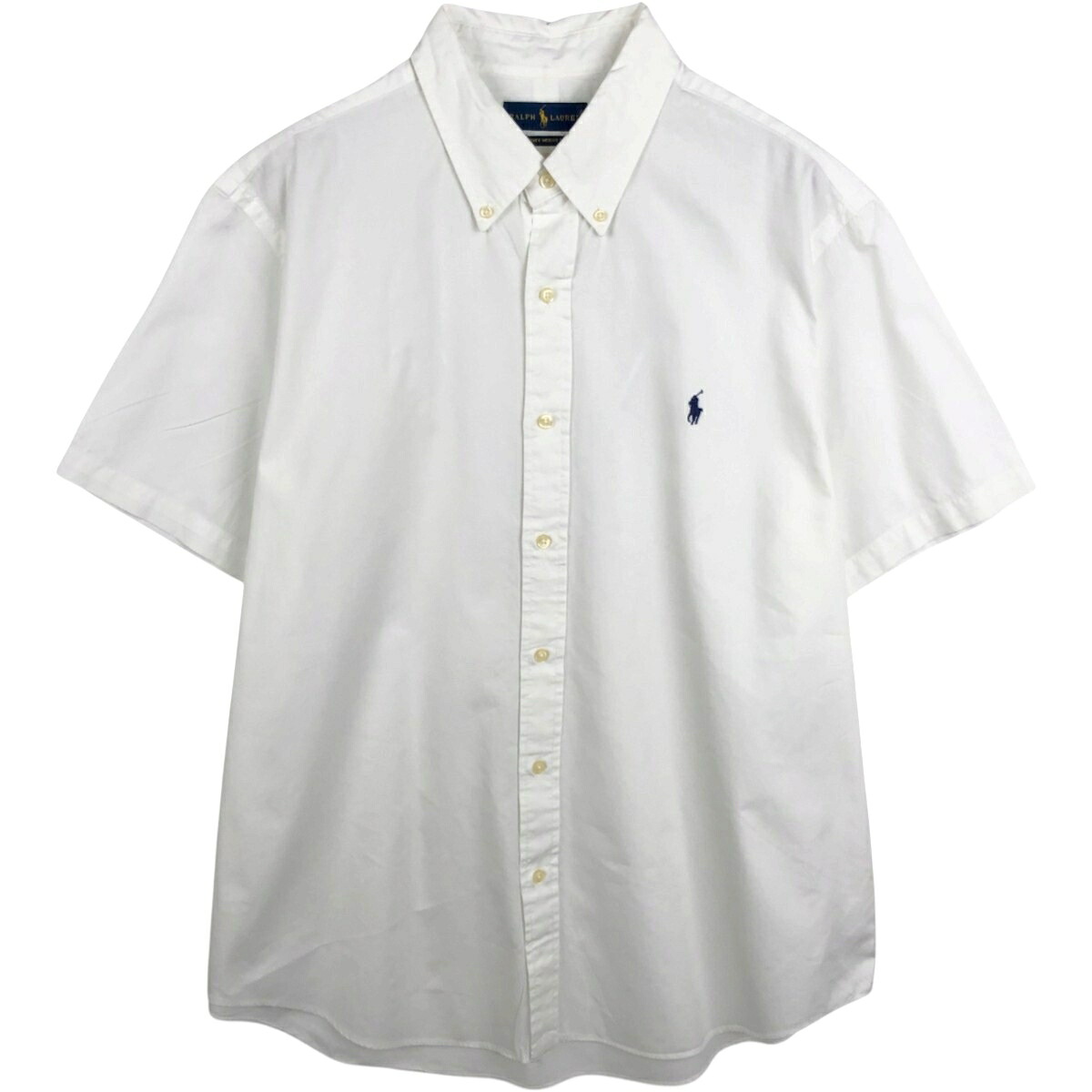 Ralph Lauren/ラルフローレン FEATHER WEIGHT TWILL 半袖 ボタンダウンシャツ
