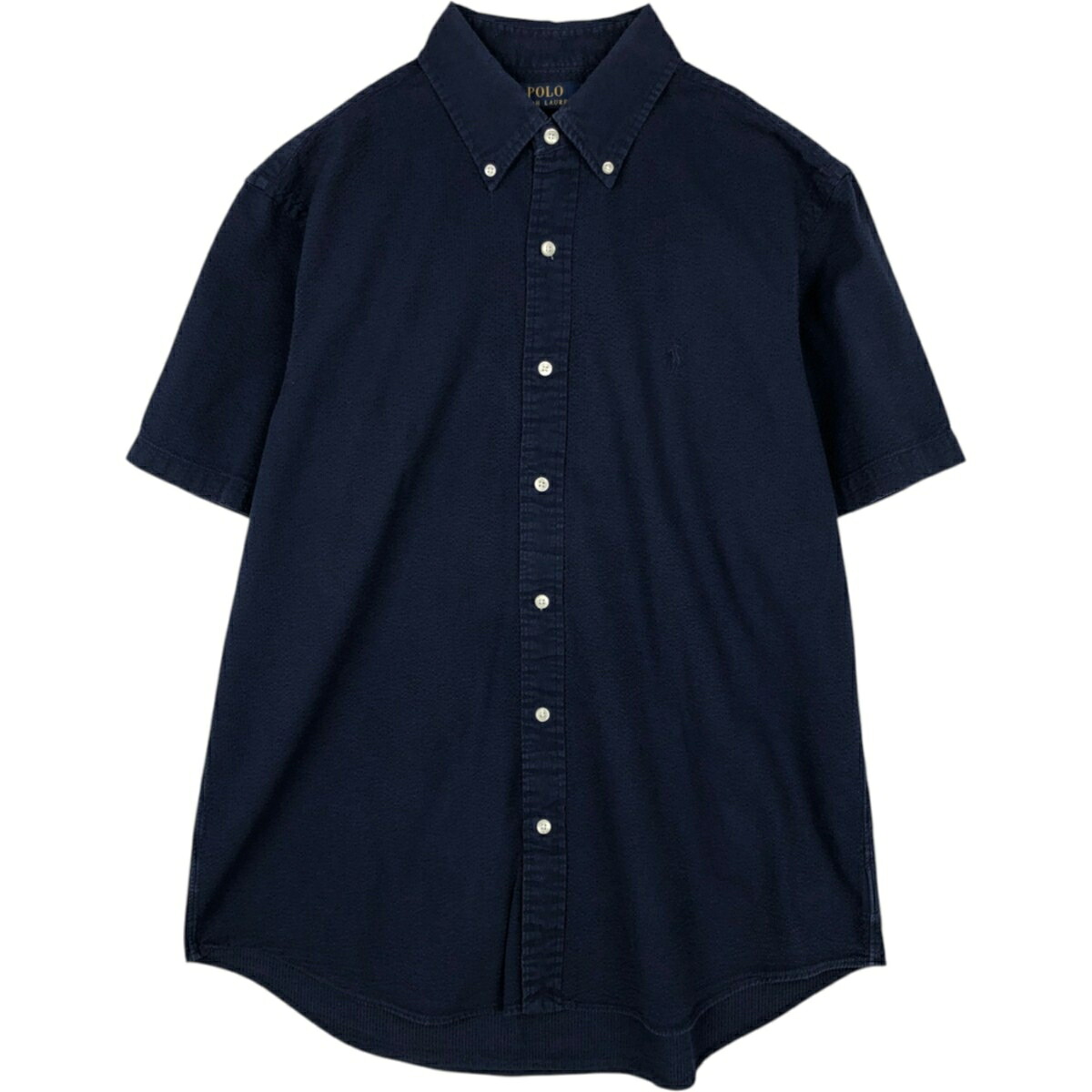Ralph Lauren/ラルフローレン POLO RALPH LAUREN CLASSIC FIT GUARANTEED TO WRINKLE 半袖 ボタンダウンシャツ