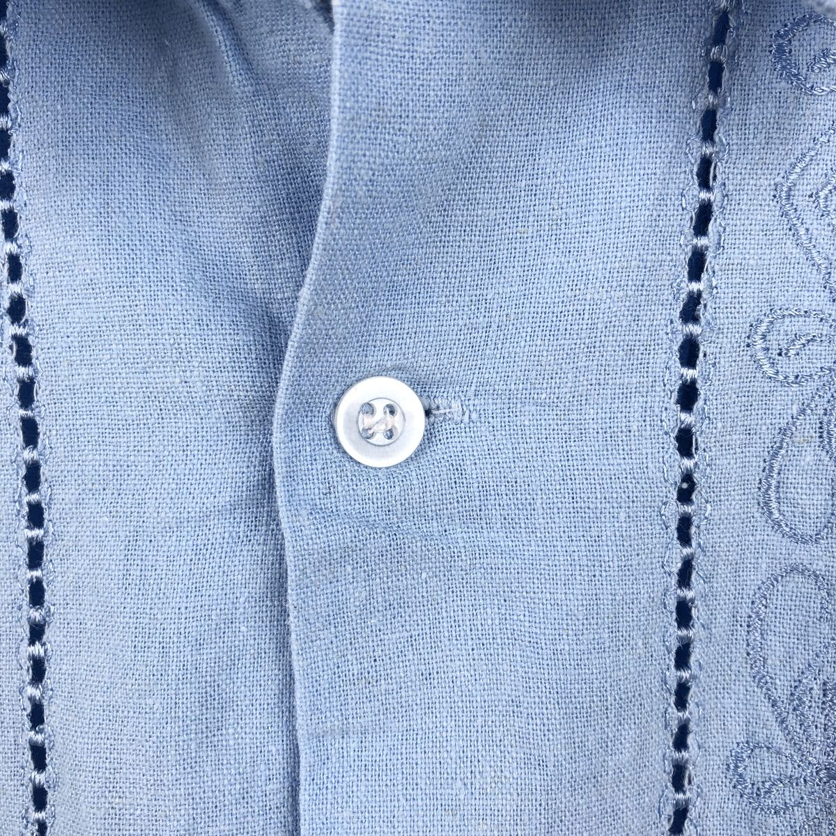 GUAYABERAS D'chable 半袖 オープンカラー メキシカンシャツ キューバシャツ