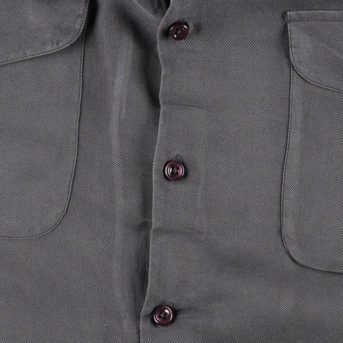 PERRY ELLIS/ペリーエリス 半袖 オープンカラー シルクシャツ