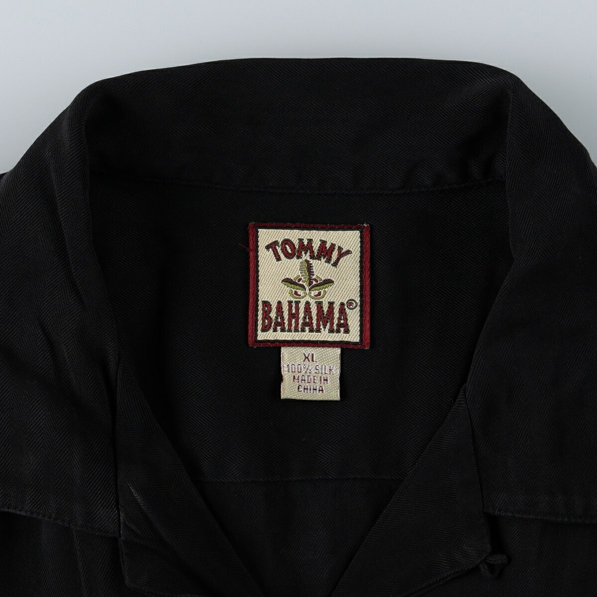 TOMMY BAHAMA/トミーバハマ 半袖 オープンカラー シルクシャツ