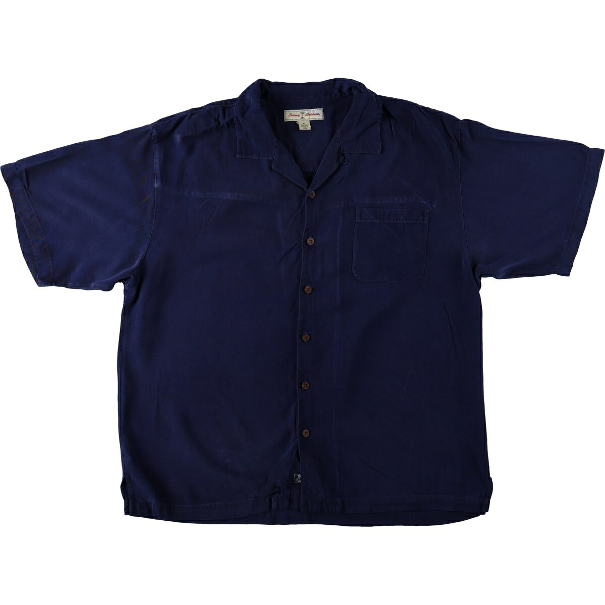 TOMMY BAHAMA/トミーバハマ 半袖 オープンカラー シルクシャツ