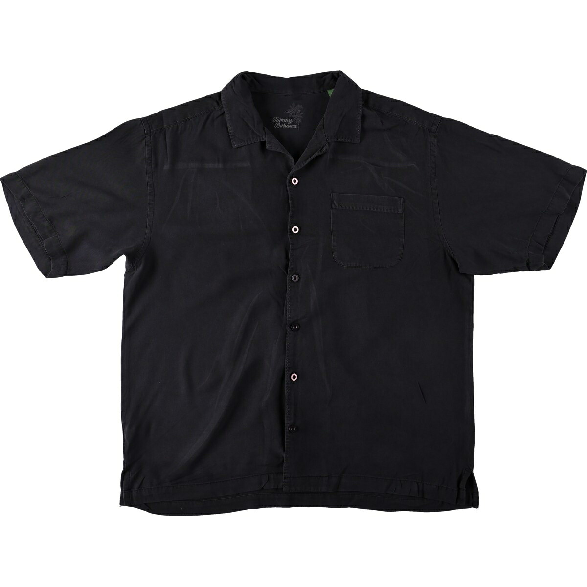 TOMMY BAHAMA/トミーバハマ 半袖 オープンカラー シルクシャツ
