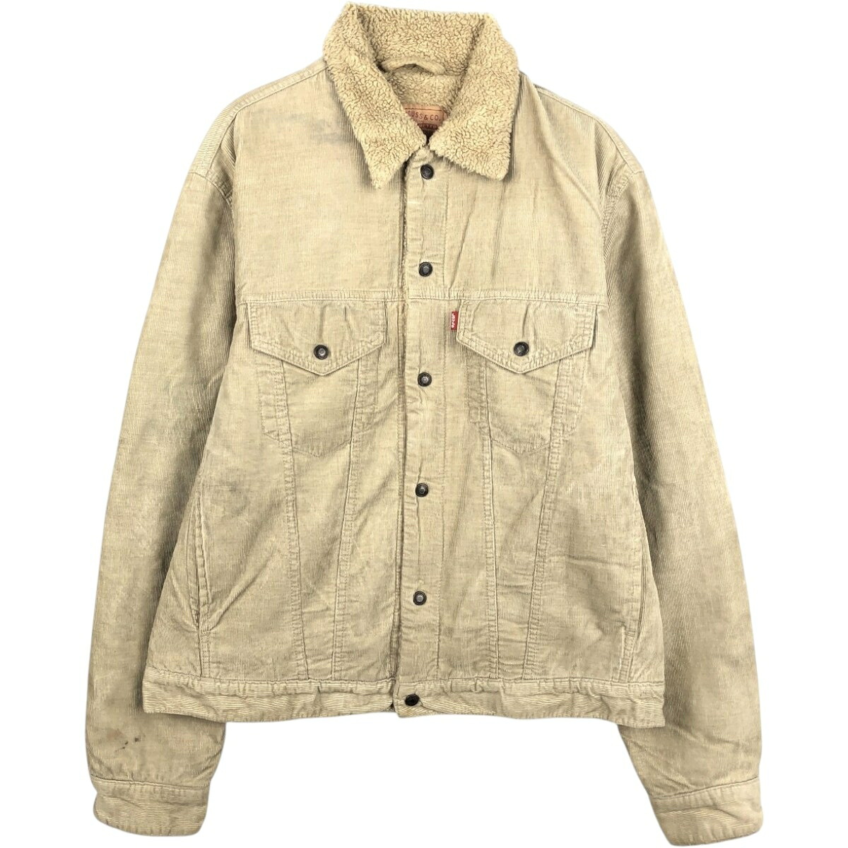 Levi's/リーバイス トラッカージャケット ユーロモデル コーデュロイボアジャケット
