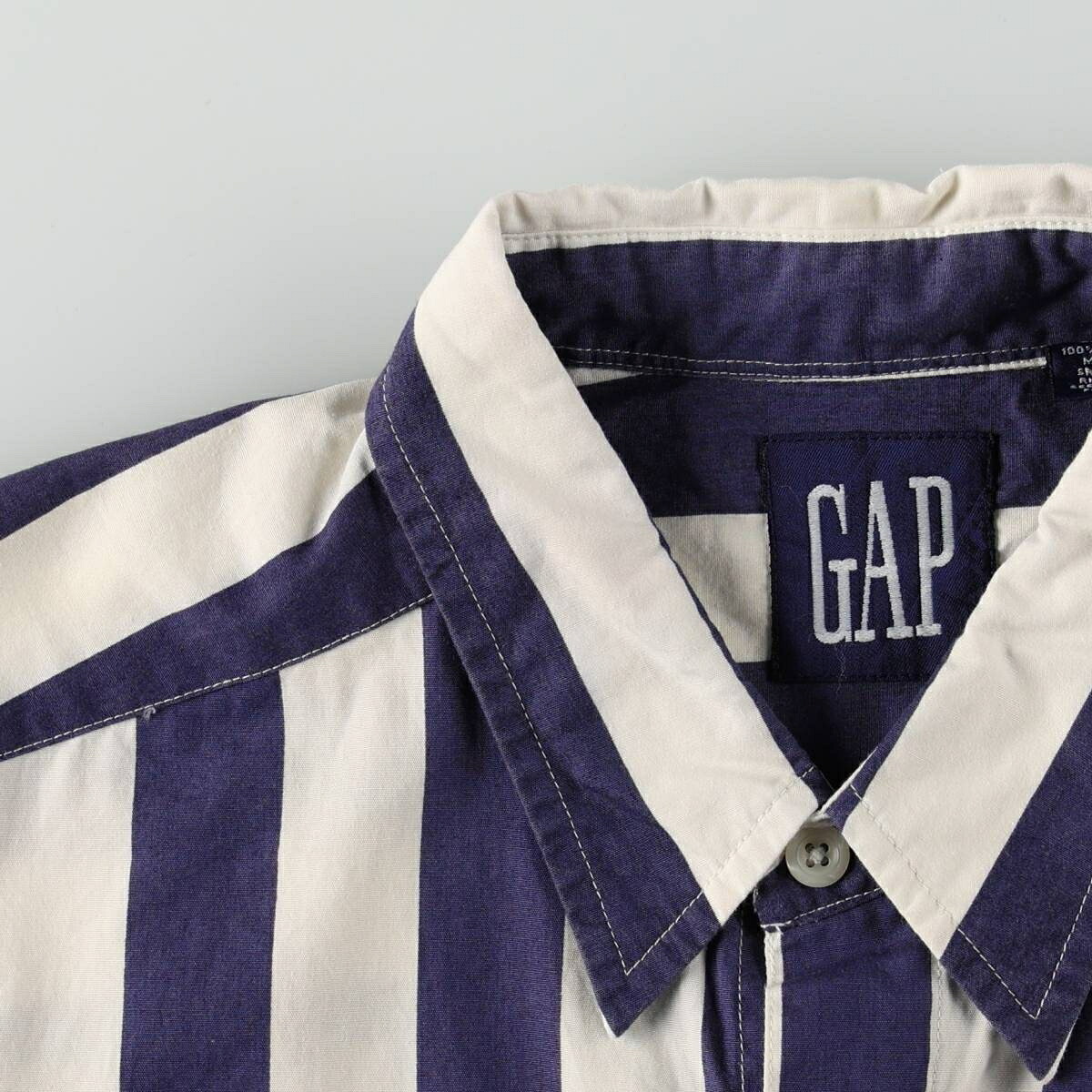 GAP/ギャップ オールドギャップ 長袖 コットンストライプシャツ