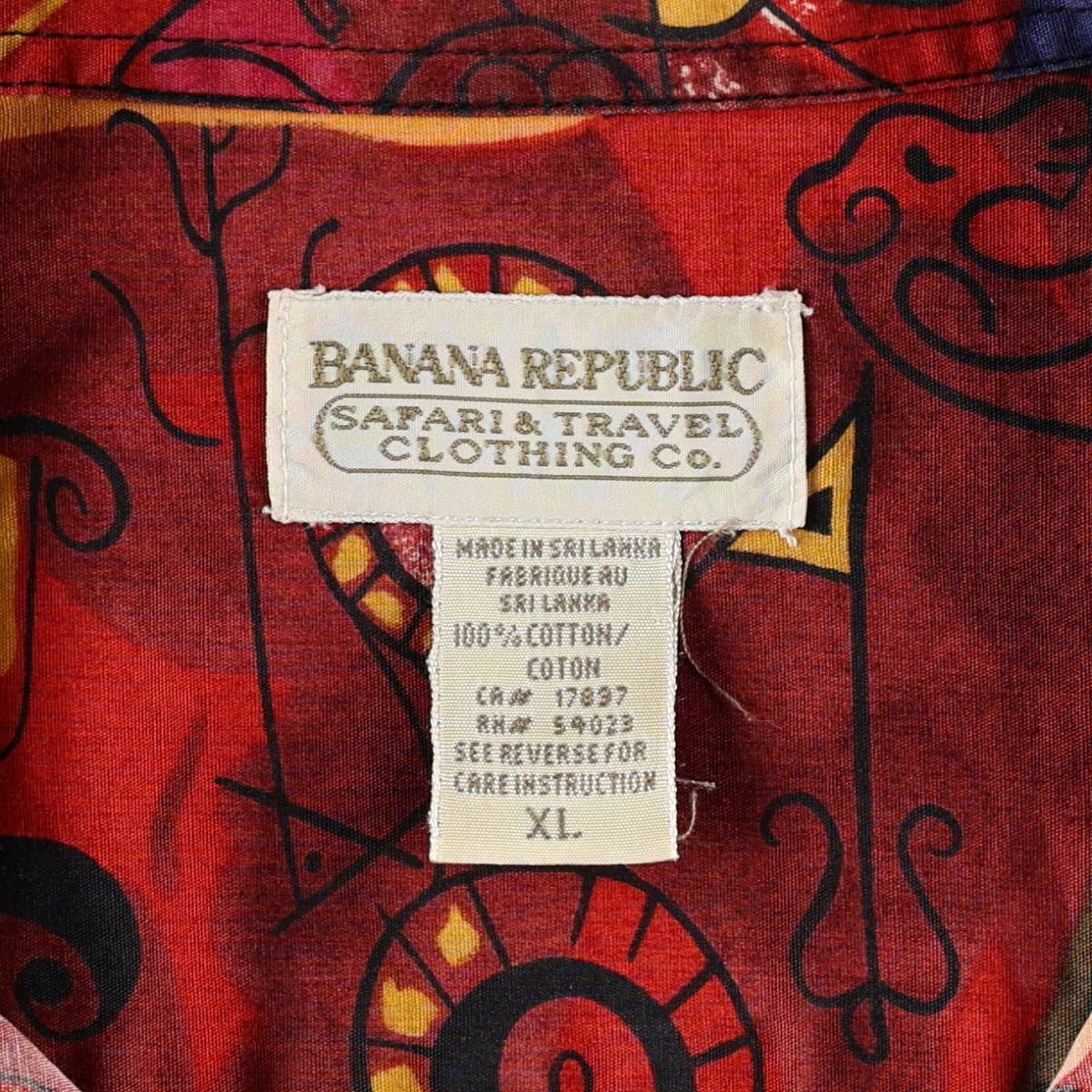 BANANA REPUBLIC/バナナリパブリック 半袖 コットンシャツ