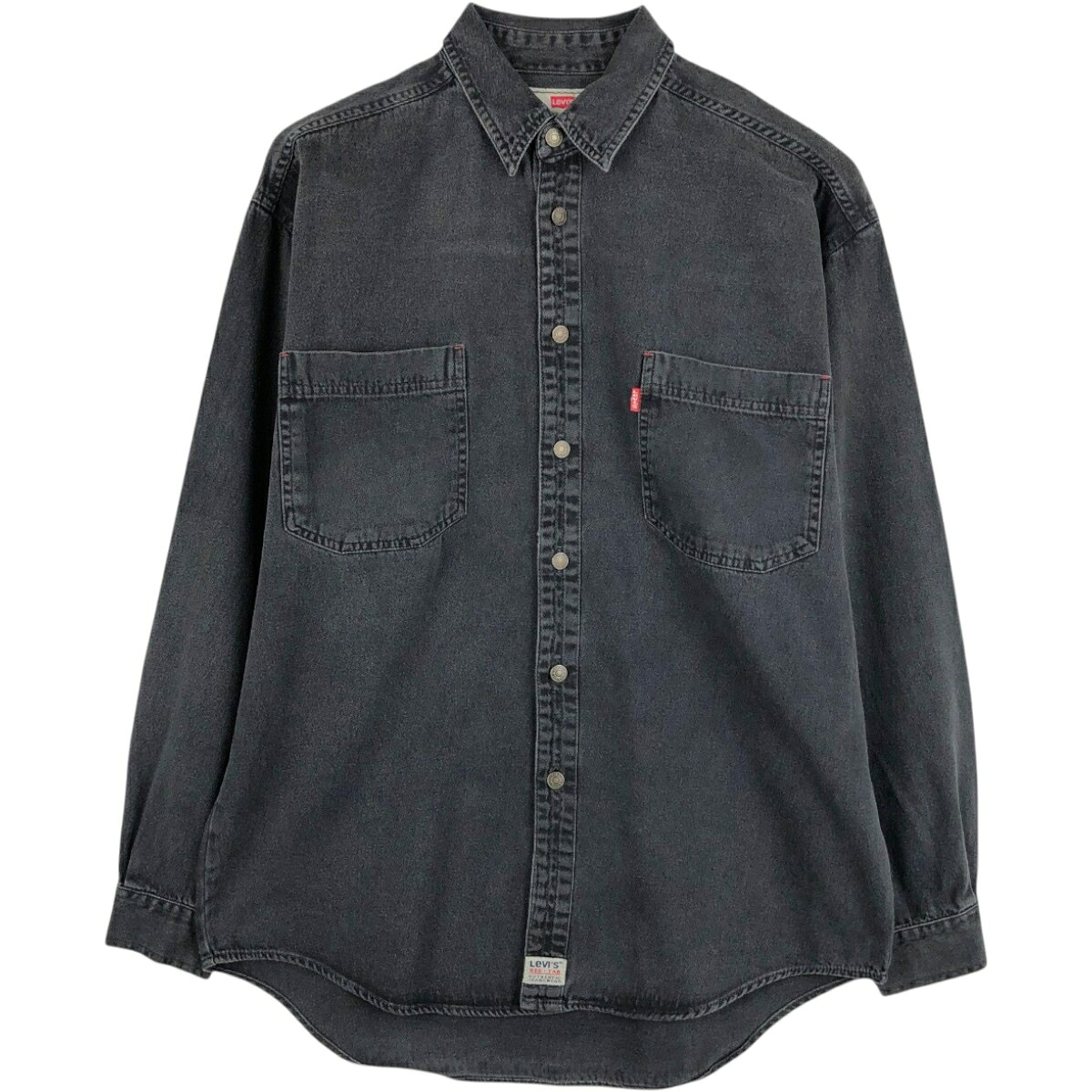 Levi's/リーバイス RED TAB 長袖 ブラックデニムシャツ