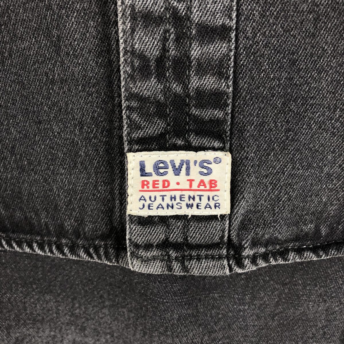 Levi's/リーバイス RED TAB 長袖 ブラックデニムシャツ