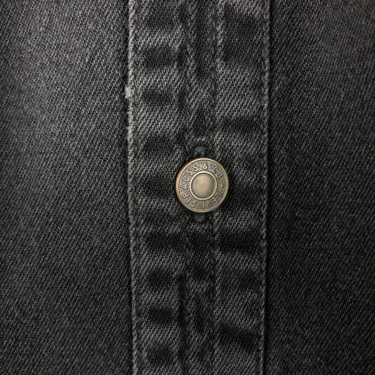 Levi's/リーバイス RED TAB 長袖 ブラックデニムシャツ