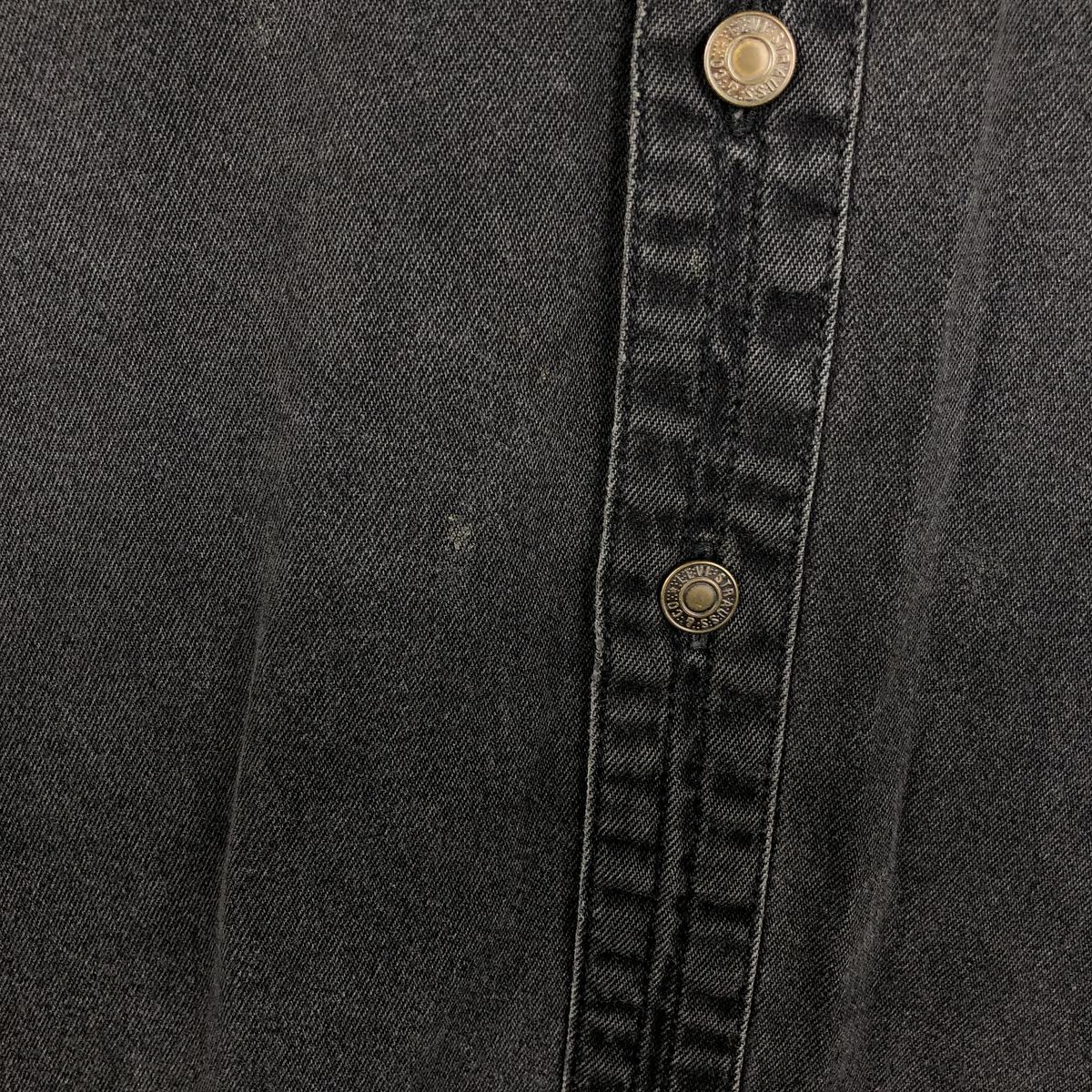 Levi's/リーバイス RED TAB 長袖 ブラックデニムシャツ