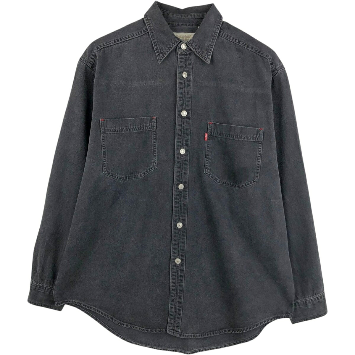 Levi's/リーバイス RED TAB 長袖 ブラックデニムシャツ
