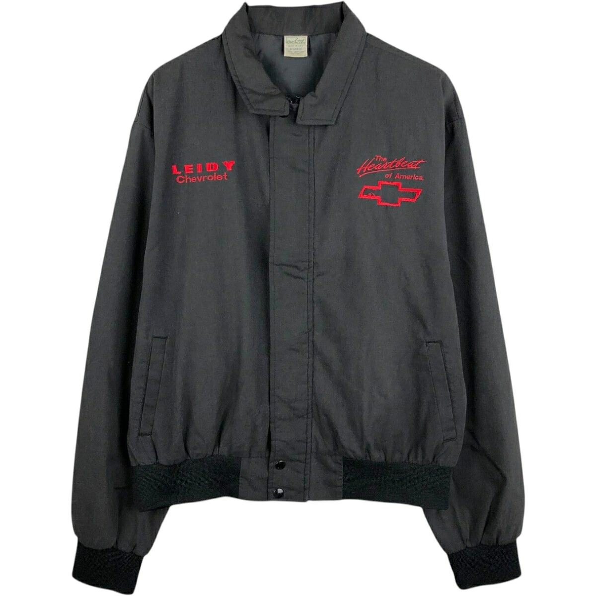 the Ltd THE Heartbeat OF AMERICA CHEVROLET シボレー ブルゾン