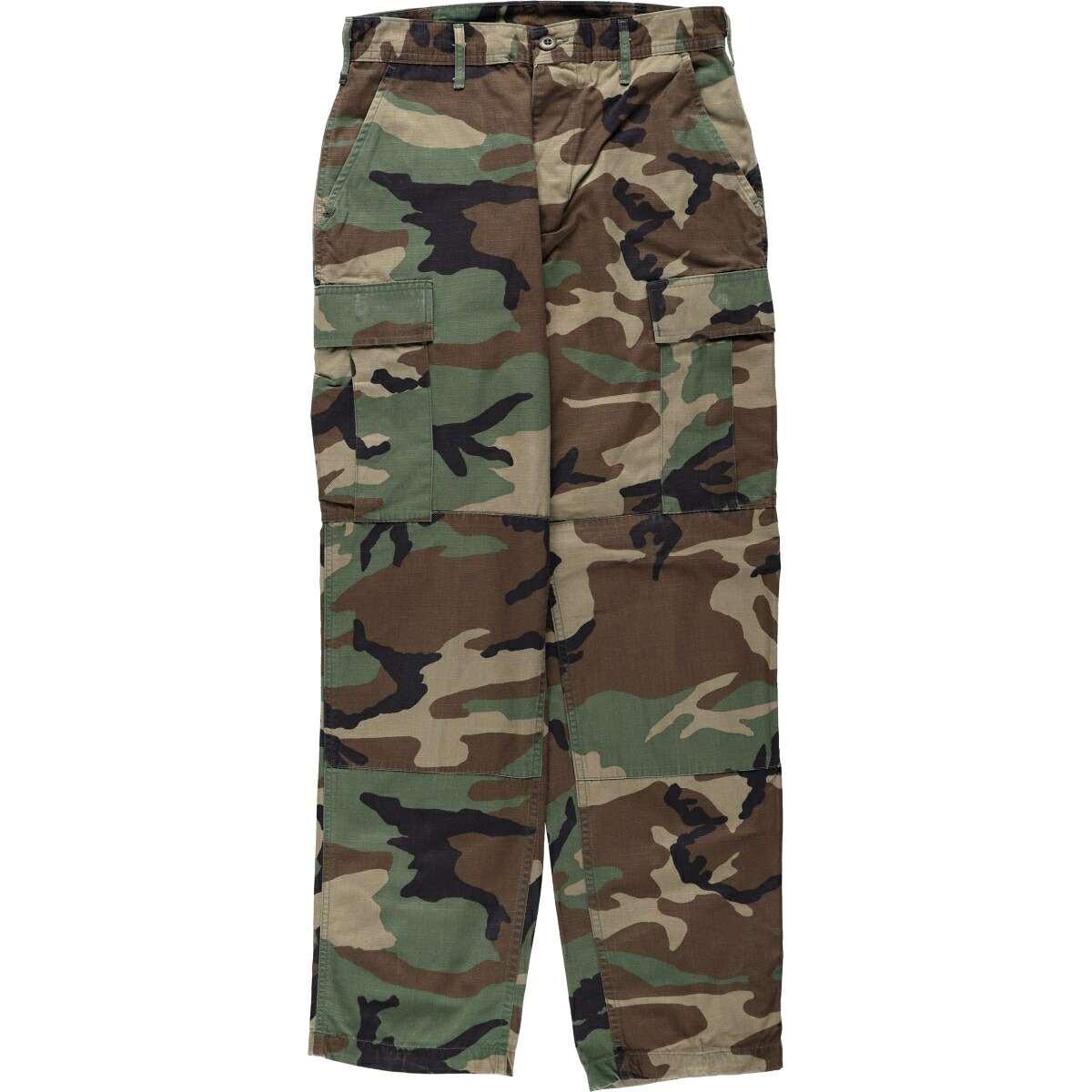 TROUSERS HOT WEATHER WOODLAND CAMOUFLAGE PATTERN COMBAT ミリタリー カーゴパンツ