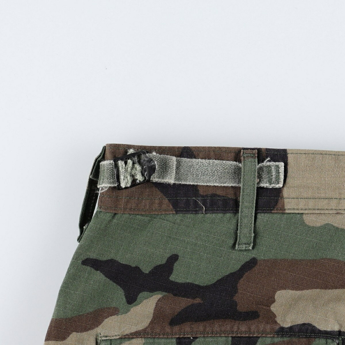 TROUSERS HOT WEATHER WOODLAND CAMOUFLAGE PATTERN COMBAT ミリタリー カーゴパンツ