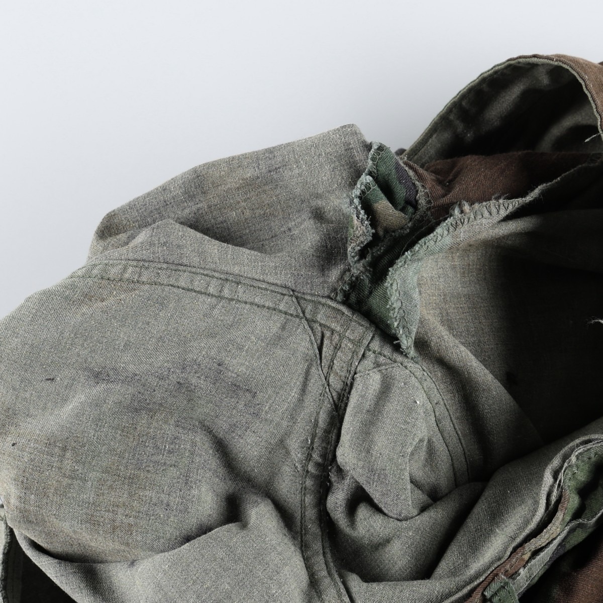 TROUSERS COMBAT WOODLAND CAMOUFLAGE PATTERN ミリタリー カーゴパンツ