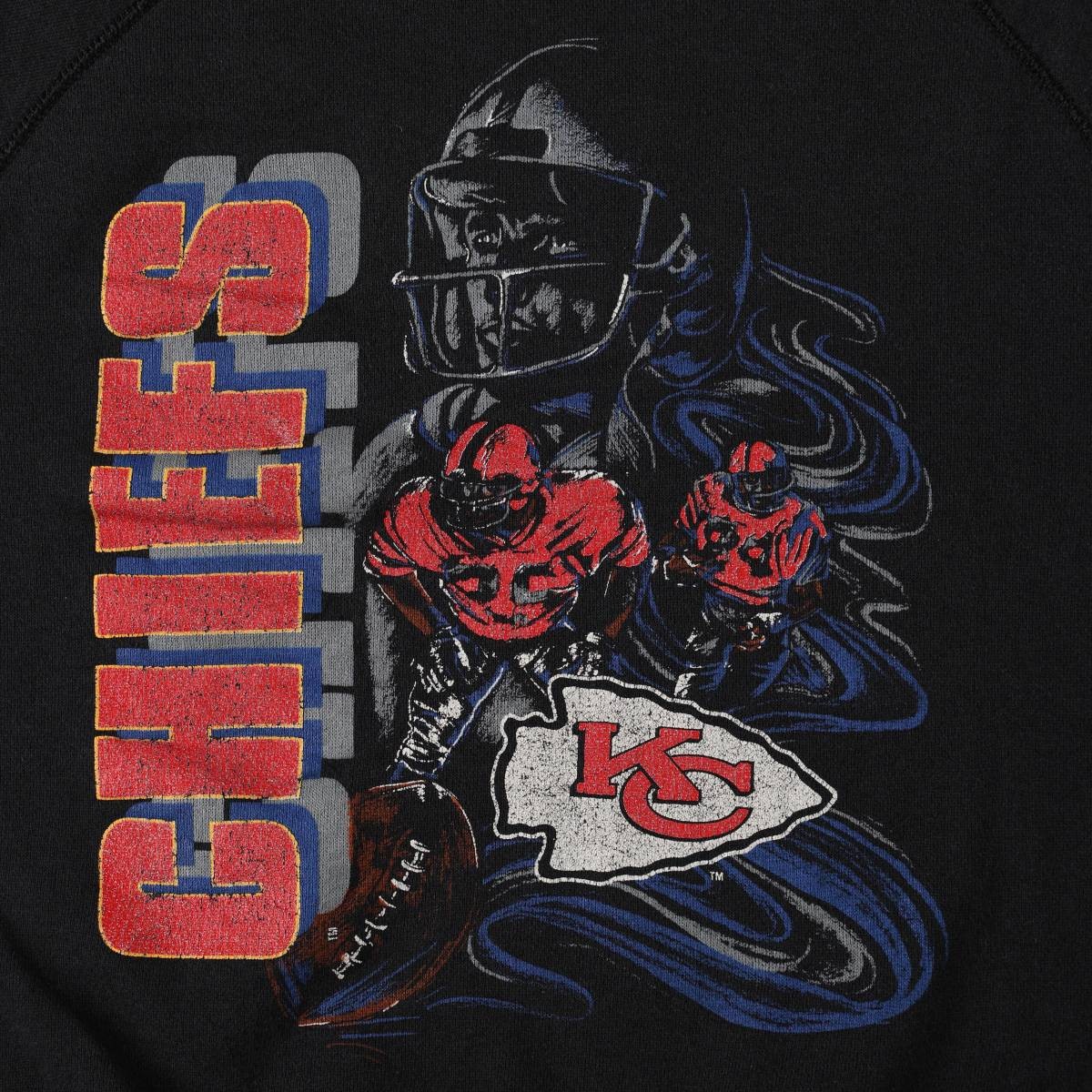 ARTEX/アルテックス NFL KANSAS CITY CHIEFS カンザスシティチーフス プリントスウェットシャツ トレーナー