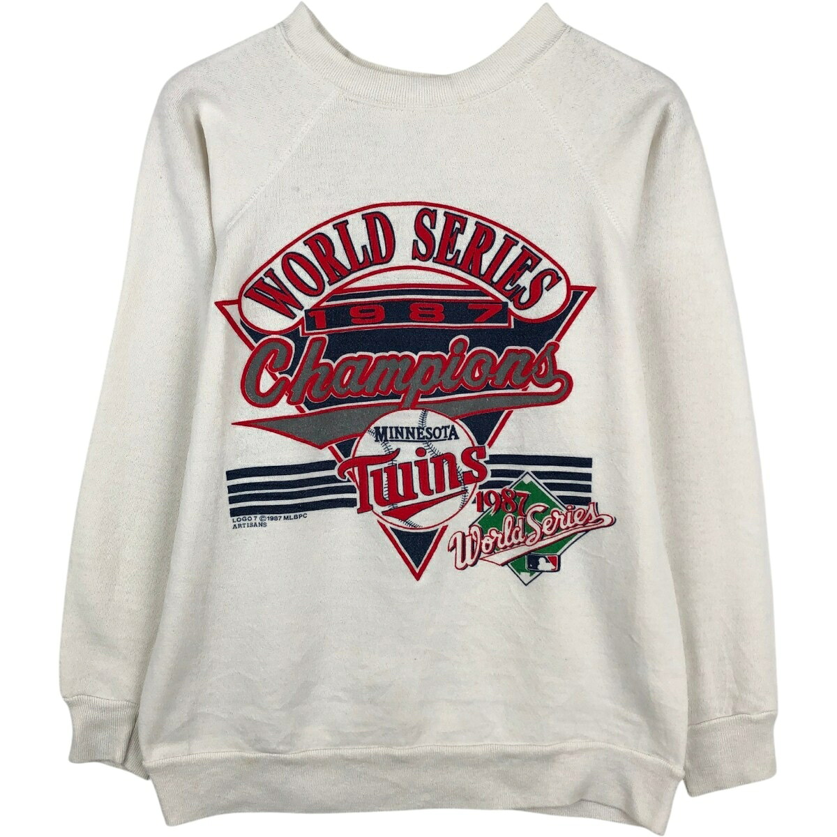 TULTEX/タルテックス MLB MINNESOTA TWINS ミネソタツインズ プリントスウェットシャツ トレーナー