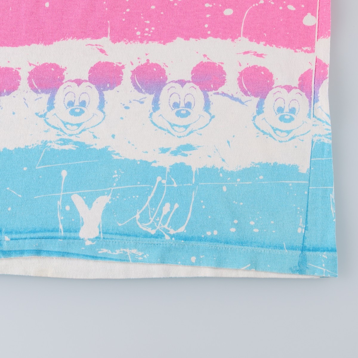 Disney/ディズニー MICKEY MOUSE ミッキーマウス キャラクタープリントTシャツ
