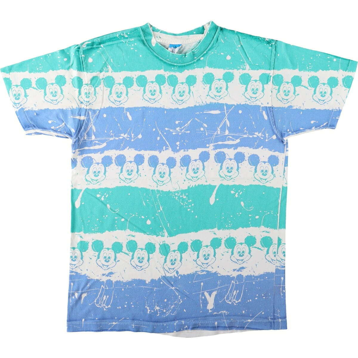 Disney/ディズニー MICKEY MOUSE ミッキーマウス キャラクタープリントTシャツ
