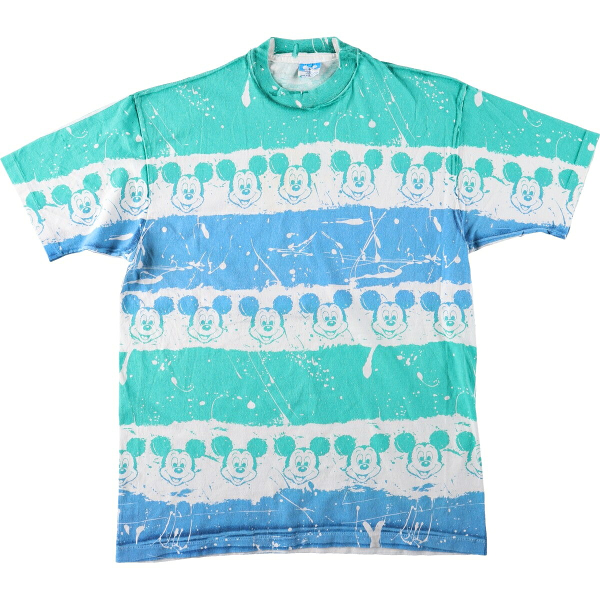 Disney/ディズニー MICKEY MOUSE ミッキーマウス キャラクタープリントTシャツ