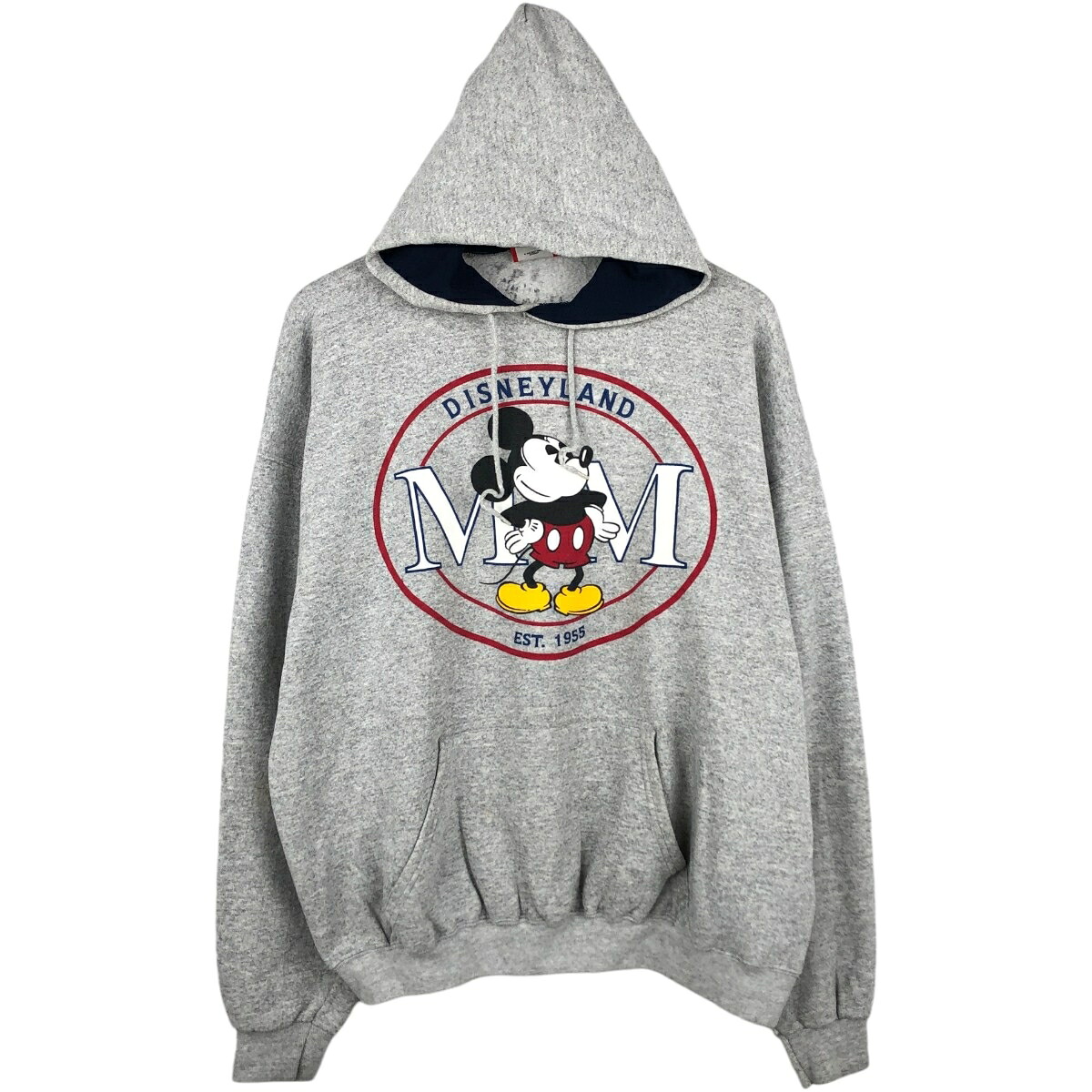 DISNEY DESIGNS MICKEY MOUSE ミッキーマウス キャラクター スウェットプルオーバーパーカー