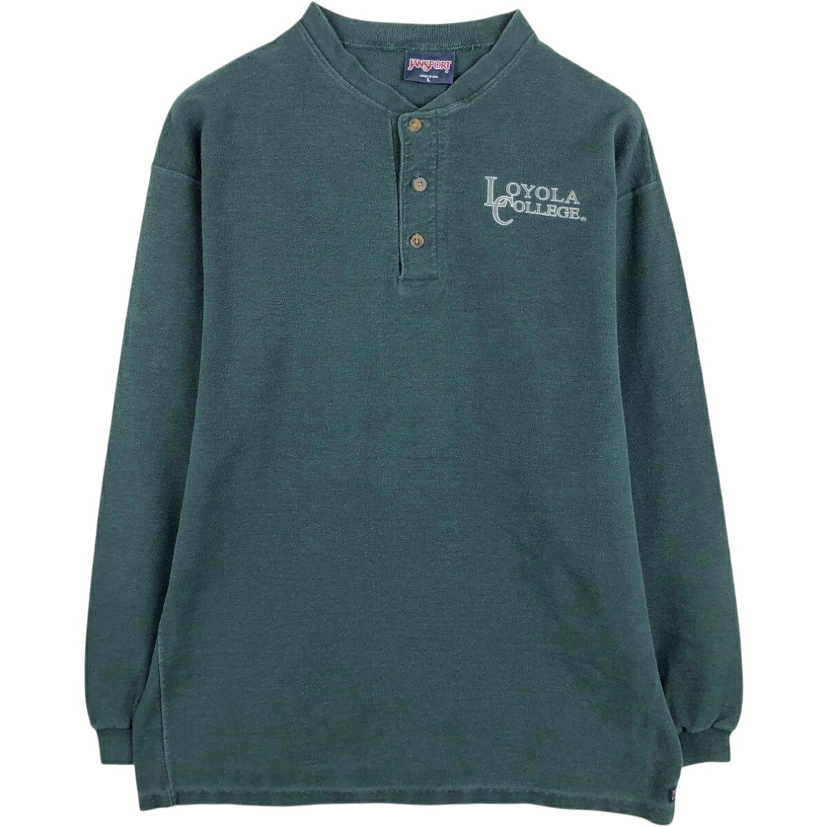 JANSPORT/ジャンスポーツ LOYOLA COLLEGE ロングTシャツ ロンT