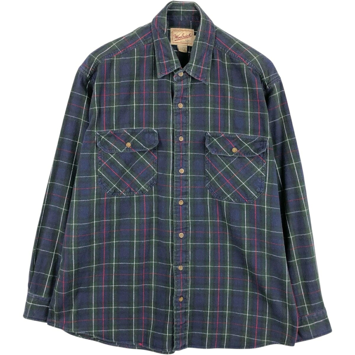 WOOLRICH/ウールリッチ フランネルチェックシャツ