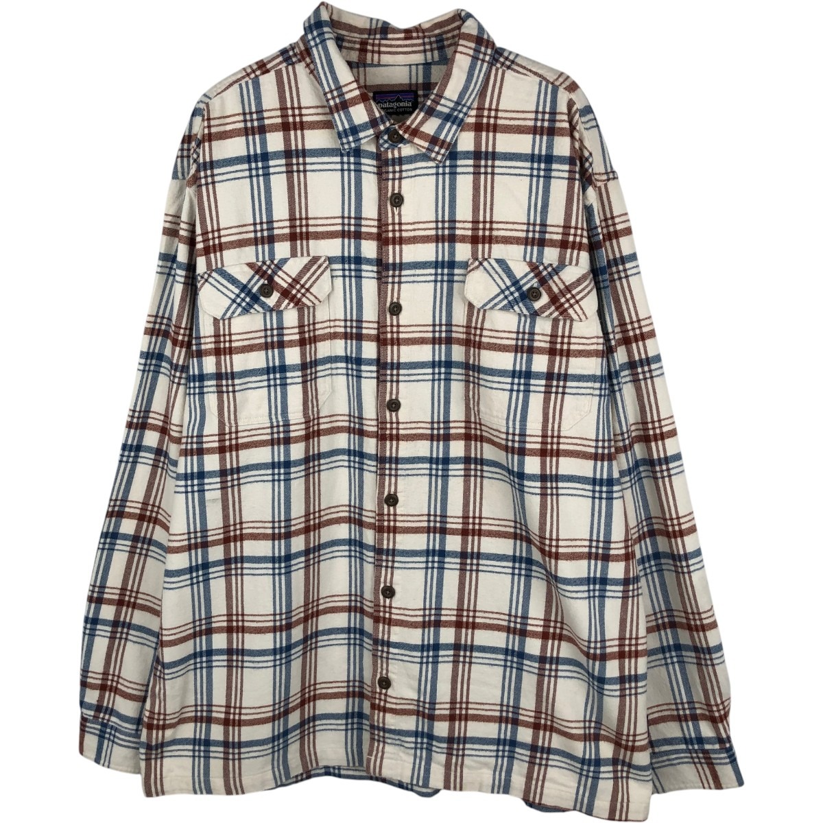 Patagonia/パタゴニア ORGANIC COTTON オーガニックコットン 42400FA21 長袖 ライトネルチェックシャツ