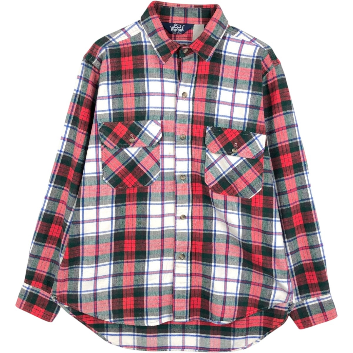 WOOLRICH/ウールリッチ 長袖 ライトネルチェックシャツ