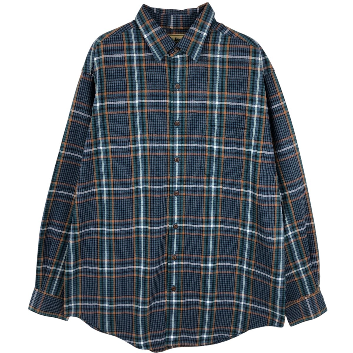L.L.Bean/エルエルビーン 長袖 ライトネルチェックシャツ