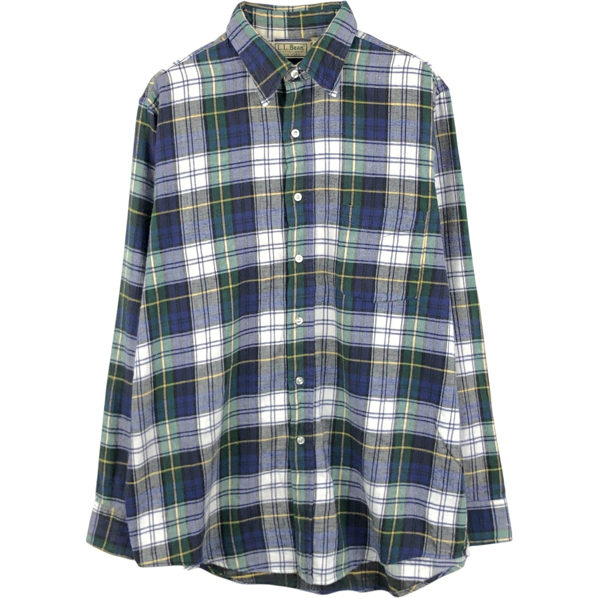 L.L.Bean/エルエルビーン 長袖 フランネルチェックシャツ