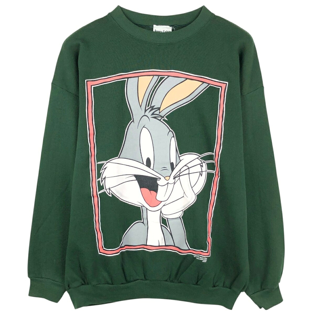 Jerry Leigh/ジェリー リー LOONEY TUNES ルーニーテューンズ バッグスバニー キャラクタースウェットシャツ トレーナー