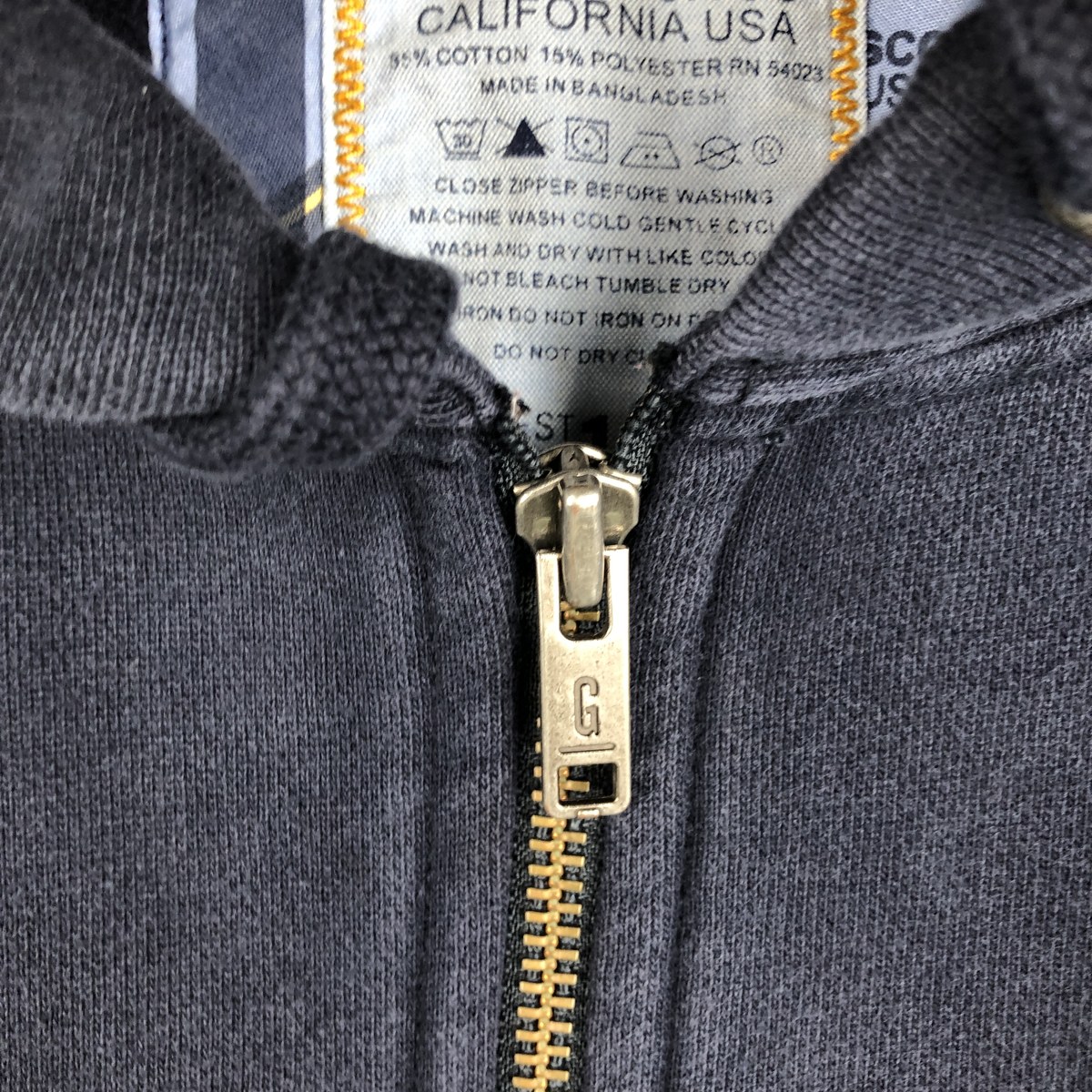 GAP/ギャップ スウェットフルジップパーカー