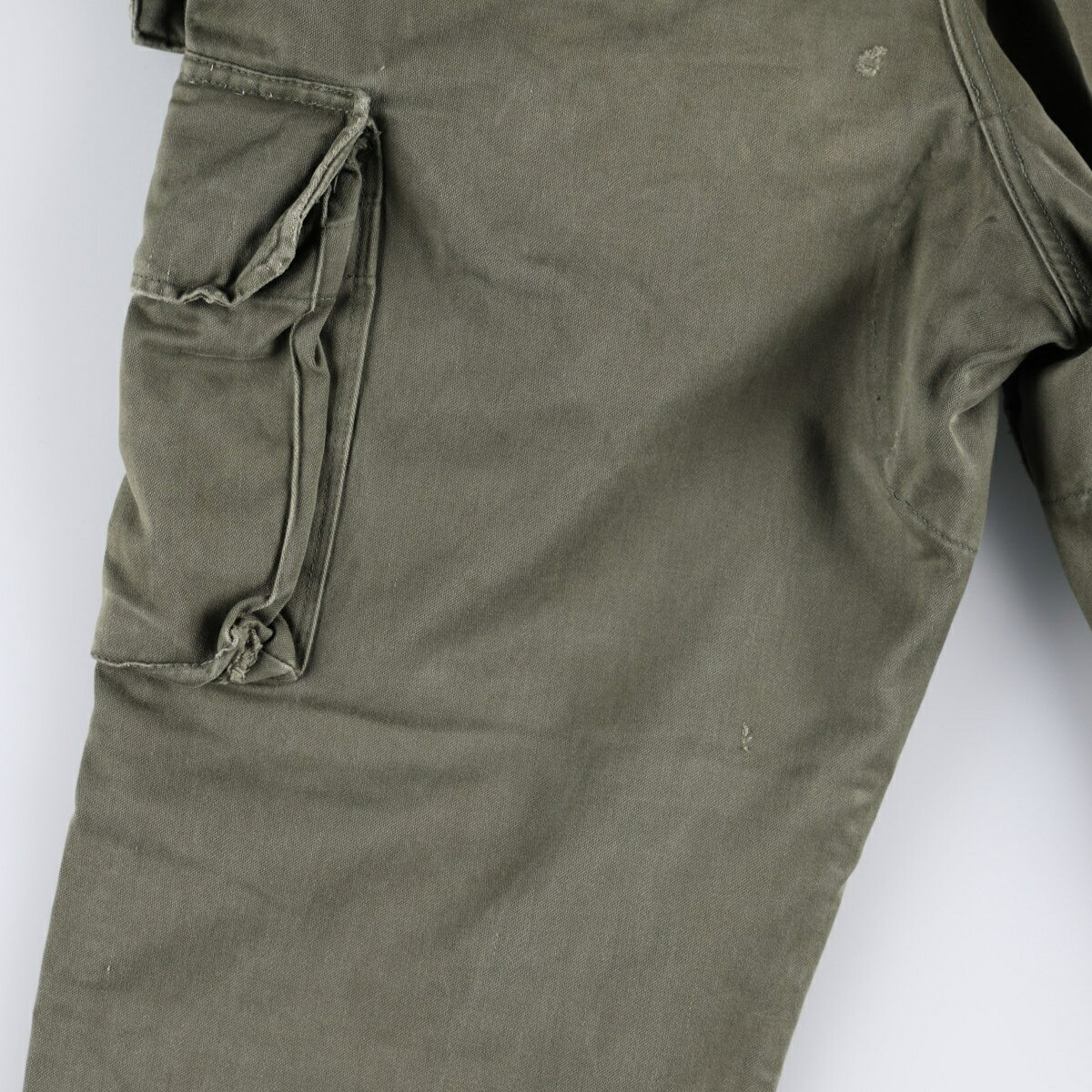 古着 70年代 フランス軍 ミリタリー カーゴパンツ 76 C メンズw30相当 ヴィンテージ /eaa676125 【中古】 【261015】