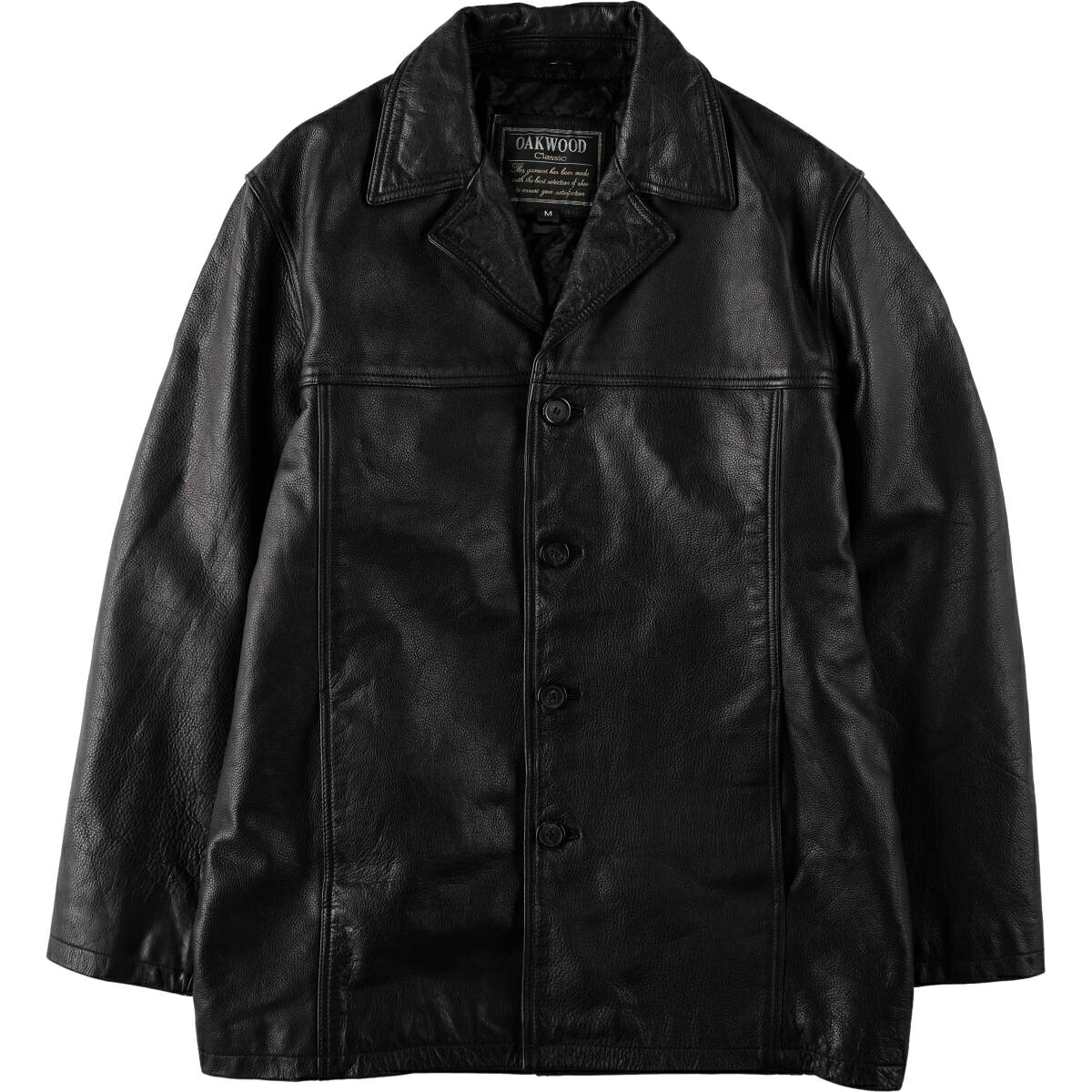 OAKWOOD/オークウッド OAKWOOD Classic レザーカーコート