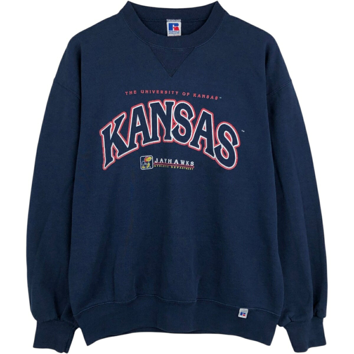 Russell/ラッセル ATHLETIC カレッジスウェットシャツ トレーナー