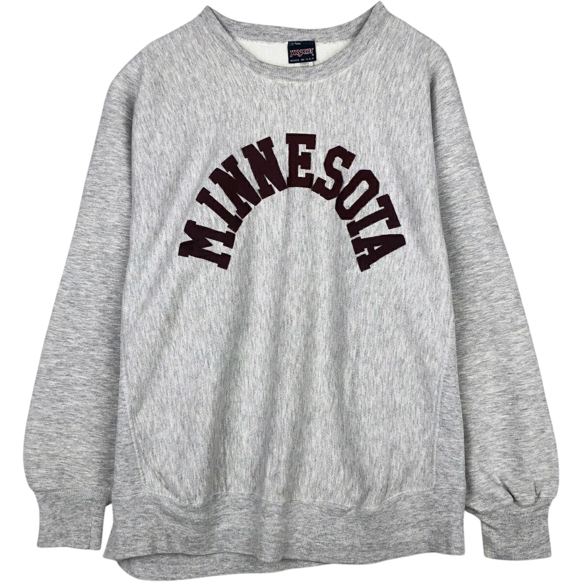 JANSPORT/ジャンスポーツ MINNESOTA ミネソタ大学 カレッジスウェットシャツ トレーナー